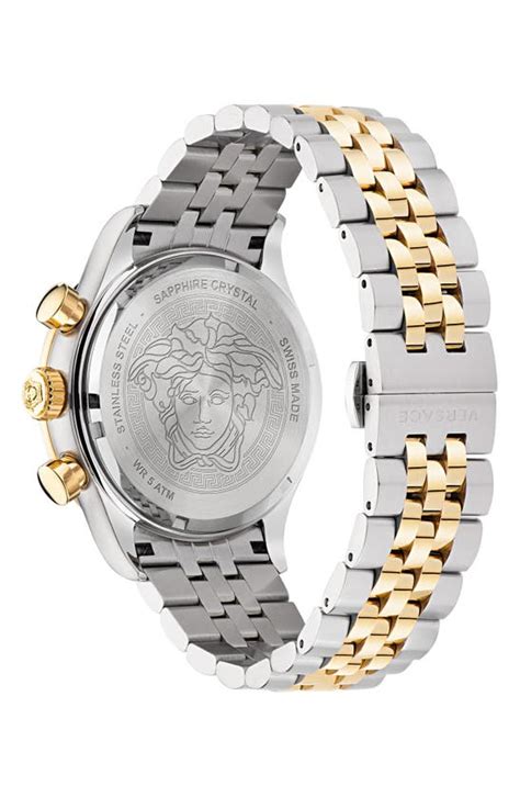 versace hellenyium bracelet watch|versace 44mm men's.